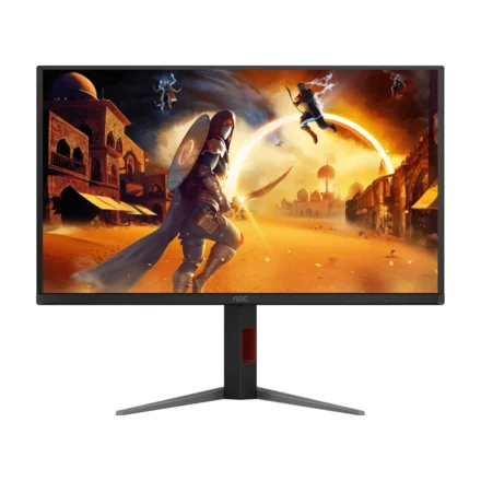 AOC 27″ QD-OLED Q27G4SD:  2560×1440 @ 360Hz, 0.03ms GtG, 1.5M:1 contrast, 1000 nits HDR, DCI-P3 99%, HDMI 2.1, DP 1.4, height-adjustabe (LS)