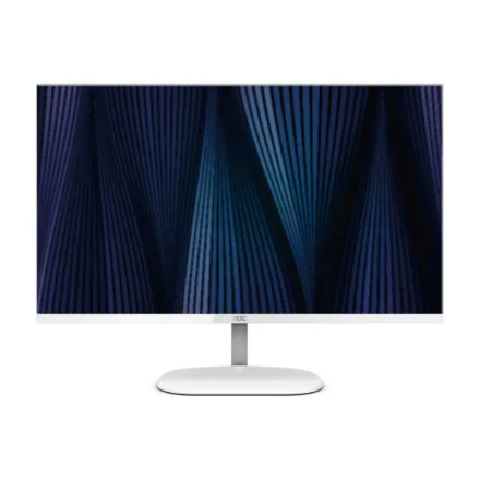 AOC 31.5″ QHD IPS Monitor with 2560×1440 @ 75Hz, 4ms, sRGB 101%, DisplayPort & HDMI, sleek white design—great for sharp, vibrant visuals