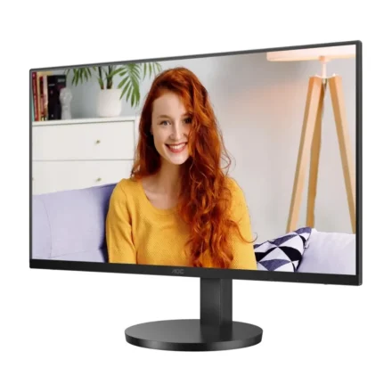 AOC 27″ IPS 4K 3840 x 2160 UHD, HDR10, Speakers, Flicker FREE, HDMI 2.0 x 2, DisplayPort 1.4 x 1  black. VESA 100, Height Adjust,  Office Monitor