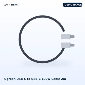 Ugreen USB-C to USB-C 100W Cable 2m – photo 1