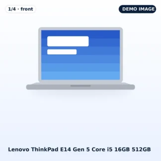 Lenovo ThinkPad E14 Gen 5 Core i5 16GB 512GB – photo 1