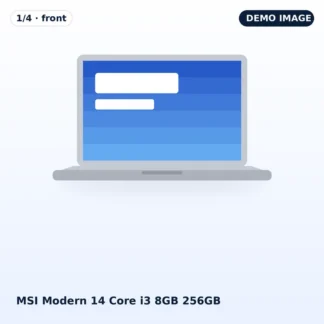 MSI Modern 14 Core i3 8GB 256GB – photo 1