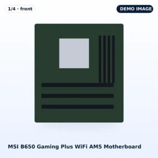 MSI B650 Gaming Plus WiFi AM5 Motherboard – photo 1