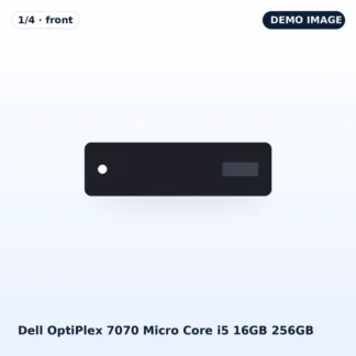 Dell OptiPlex 7070 Micro Core i5 16GB 256GB – photo 1