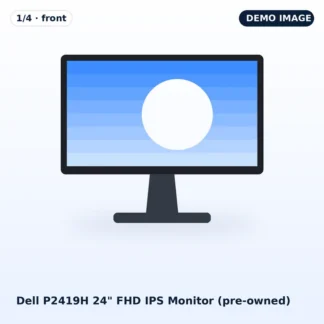 Dell P2419H 24" FHD IPS Monitor (pre-owned) – photo 1