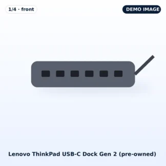 Lenovo ThinkPad USB-C Dock Gen 2 (pre-owned) – photo 1