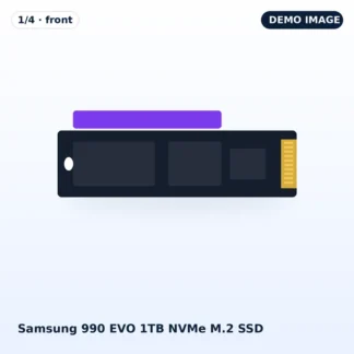 Samsung 990 EVO 1TB NVMe M.2 SSD – photo 1