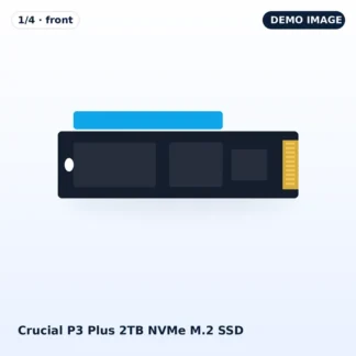 Crucial P3 Plus 2TB NVMe M.2 SSD – photo 1