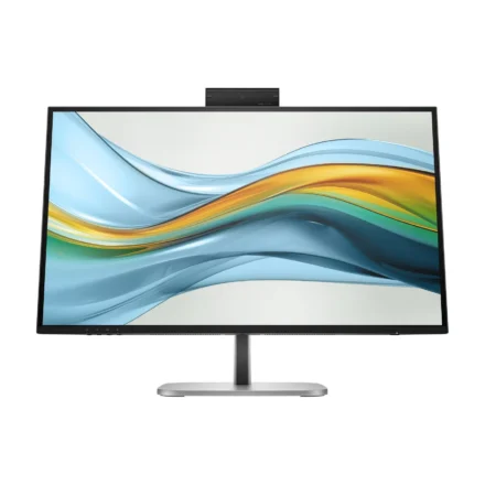 HP Series 5 Pro 527PM 27″ 100Hz QHD Monitor 2.5K 2560×1440 16:9 5ms Height Adjustable Tilt Swivel Pivot 2xDP HDMI 1xUSB-C 100W PD Webcam LAN SPK VESA