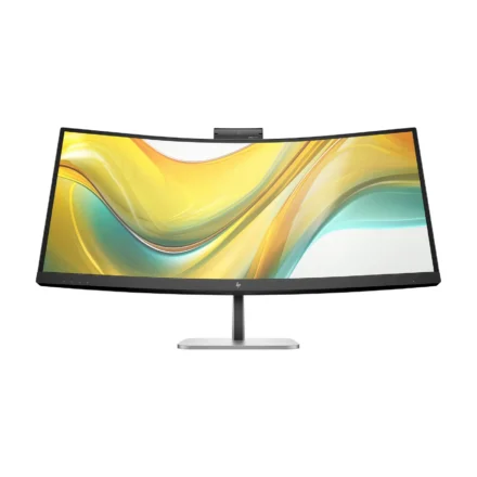 HP Series 5 Pro 34″ WQHD 4K CURVED 21:9 3440×1440 100Hz Height Adjust VA LCD Tilt Swivel USB-C DP HDMI Speakers VESA Webcam 3yrs wty