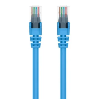 Belkin Cat6 Network Cables (1M) - Blue (A3L980bt01MBLUS), Exceeds 500MHz In Performance Tests, Snagless Prevents Breaking & Cracking, 2 Years Warranty