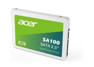 ACER SA100-960GB SSD 2.5 SATA  lll Writing Speed 493 MB/s Reading Speed 560 MB/s BL.9BWWA.104 – 3 Year Warranty