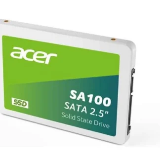 ACER SA100-960GB SSD 2.5 SATA  lll Writing Speed 493 MB/s Reading Speed 560 MB/s BL.9BWWA.104 – 3 Year Warranty