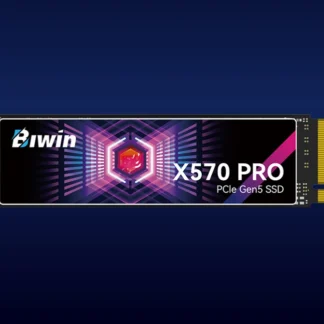 BIWIN Black Opal X570-8TB PRO SSD M.2 NVMe PCIe Gen5*4 Reading speed 14000 MB/s Writing speed 13000 MB/s BX570DN08TB-RGX – 5 Year Warranty