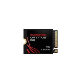 SANDISK Optimus GX 7100M NVMe™ SSD – 1TB, M.2 2230, Read 7,250MB/s Write 6,900MB/s, 5 Yr Warranty