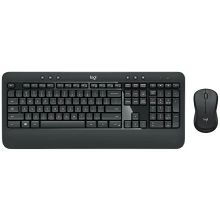Logitech MK540 Advanced Wireless Keyboard & Mouse Combo –  USB Receiver, 10 Meter Wireless Connection, Plug and Play, Contoured Mouse 920-008682