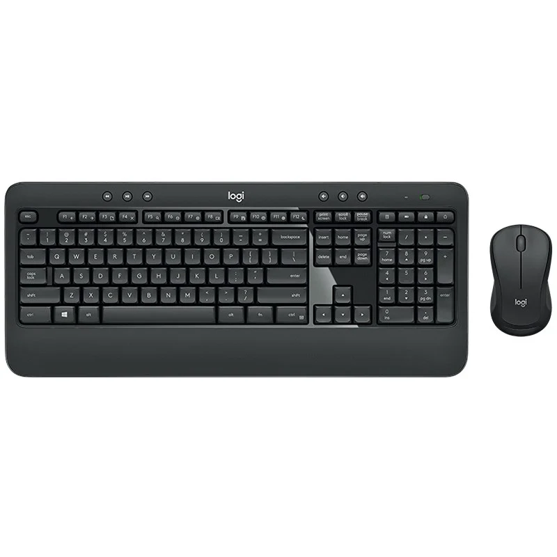 Logitech MK540 Advanced Wireless Keyboard & Mouse Combo – USB Receiver, 10 Meter Wireless Connection, Plug and Play, Contoured Mouse 920-008682