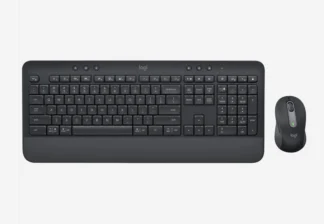 Logitech MK650 Wireless Keyboard & Mouse – Graphite for Business