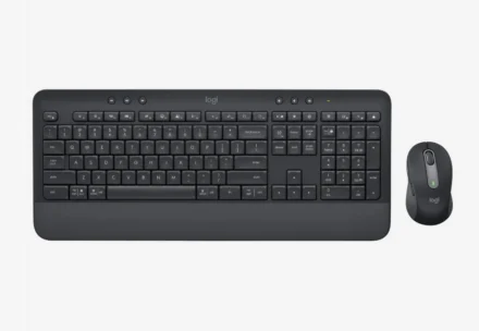 Logitech MK650 Wireless Keyboard & Mouse – Graphite for Business