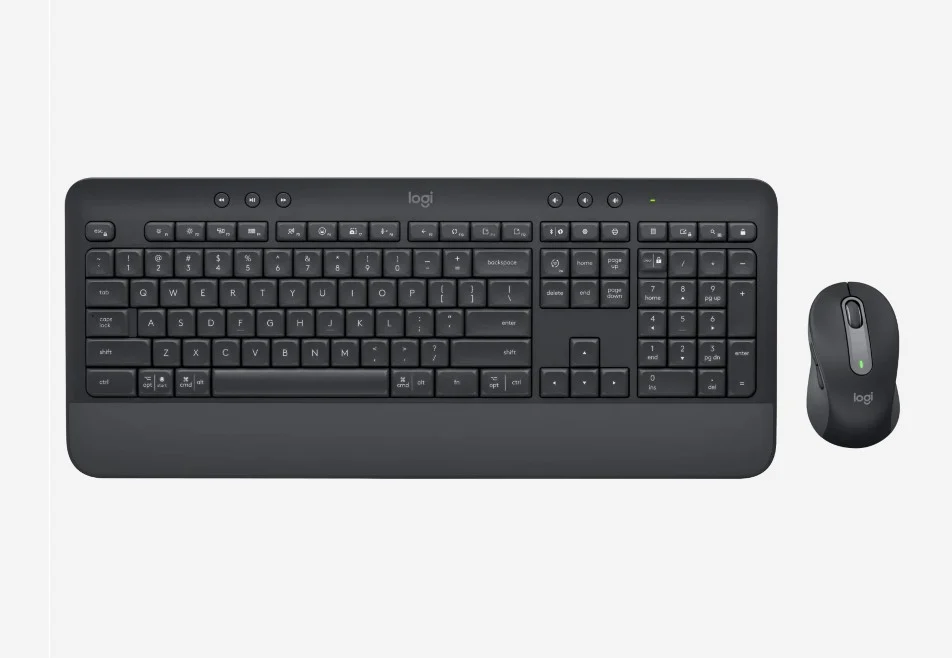 Logitech MK650 Wireless Keyboard & Mouse – Graphite for Business
