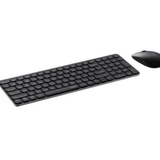 RAPOO 9320M Bluetooth 4.0, 5.0 + 2.4G  Wireless Multi-mode Keyboard Mouse Combo, Aluminium Base, 2400 DPI, 10M Range, Compact Black Retail Pack