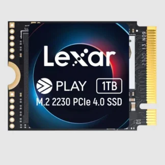 Lexar LNMPLAY001T-RNNNG Internal SSD Play 1TB M.2 2230 PCIe Gen 4×4 NVMe SSD up to 5200MB/s read, 4700MB/s write – 5 year limited warranty