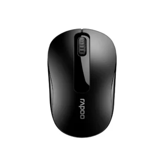 RAPOO M10 PLUS  2.4GHz Wireless Optical Mouse Black – 1000dpi Coverage up to 10 Meters and 360 degrees. 3Keys