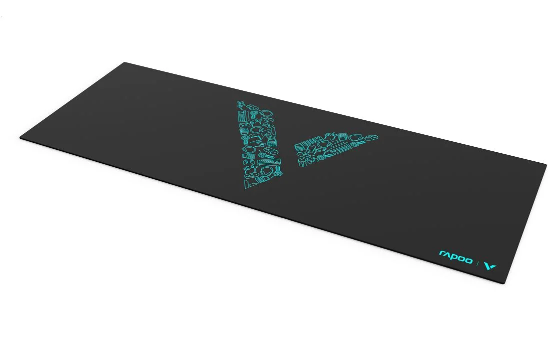 RAPOO V1L Mouse Pad – Extra Large Mouse Mat, Anti-Skid Bottom Design, Dirt-Resistant, Wear-Resistant, Scratch-Resistant, Suitable for Gamers/Gami