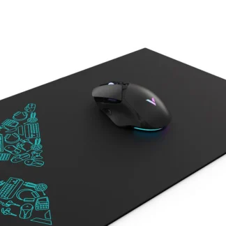 RAPOO V1L Mouse Pad – Extra Large Mouse Mat, Anti-Skid Bottom Design, Dirt-Resistant, Wear-Resistant, Scratch-Resistant, Suitable for Gamers/Gami