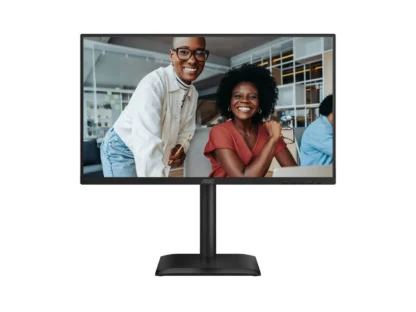 AOC 23.8″ IPS, 1080p 120Hz, 300 nits, 1500:1, 4ms/1ms, 96% NTSC, HDMI 1.4, DP 1.2, VGA, USB3.2×4, 2×2W speakers, fully adjustable stand, VESA