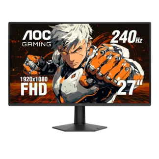 AOC 27G50Z, 27″, IPS, FHD 1920×1080, 240Hz, 0.5ms, 300nits, DisplayPort 1.4, HDMI 2.0, VESA mount