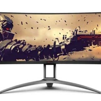 AOC 49″ Curved 1800R, 5120X1440 DQHD, 32:9, Adaptive Sync, HDR 400,1ms, 165Hz ,3x HDMI,1x DP,USB-C , Speaker, HAS, KVM ultra wide monitor