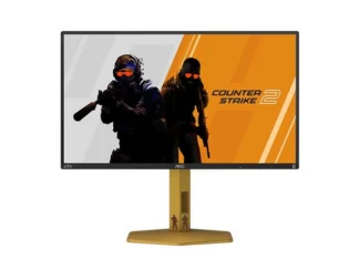 AOC 24.1″ Fast TN panel,1920 × 1080 , 610Hz, 0.5ms, HDR400, Removable Ergonomic stand , G-sync Compatible Gaming Monitor ( LS)
