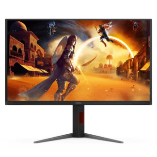 AOC 26.5″ QD-OLED, 2560×1440@280Hz, 0.03ms, 1000cd/m² HDR, DCI-P3 99%, sRGB 100%, 1.07B colors, DP1.4, HDMI2.1, USB 3.2×4, VESA 100×100, 130mm
