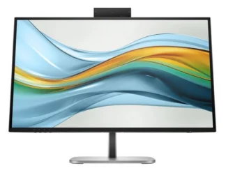 HP Series 5 Pro 527PM 27″ 100Hz QHD Monitor 2.5K 2560×1440 16:9 5ms Height Adjustable Tilt Swivel Pivot 2xDP HDMI 1xUSB-C 100W PD Webcam LAN SPK VESA