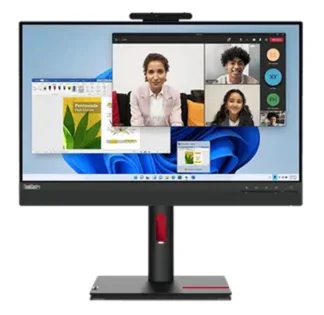 LENOVO ThinkCentre Tiny-in-One G5 23.8″/24″ FHD 60Hz 1920×1080 16:9 4ms Height Adjust Tilt Swivel Pivot HDMI DP IPS USB3.2 Anti-glare Webcam Mic