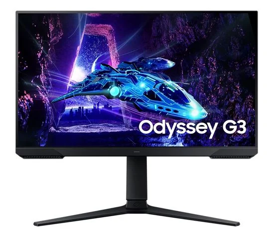 Samsung 23.8″/24″ Odyssey G30D FHD Gaming Monitor 1920×1080 180Hz 1ms 16:9 AMD FreeSync Height Adjustment Tilt HAS Swivel Pivot VESA