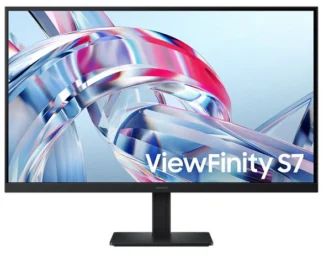 Samsung ViewFinity S70H 27″ 4K UHD IPS Monitor 3840×2160 16:9 60Hz HDR10 DP HDMI Tilt VESA HAS Eye Saver Mode Black 3YR WTY