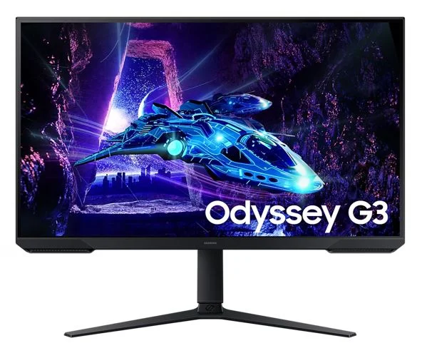 Samsung 32″ S30D Odyssey Gaming Monitor FHD 1920×1080 1ms 16:9 180Hz Tilt HAS Swivel Pivot VESA VA HDMI DP HDCP Free Eye Saver Mode Black 3Y WTY