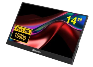 Verbatim 14″ IPS FHD 1920×1080 – HDR, 60Hz HDMI USB-C Capacitive Touch Panel Portable Monitor