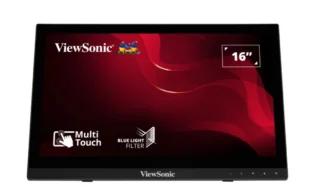 ViewSonic TD1630-3 16″ 10 Point Projected Capactitive Touch, HDMI and VGA, Dual Speakers, Durable, Scratch Resistant, VESA 75, Monitor. KIOSK