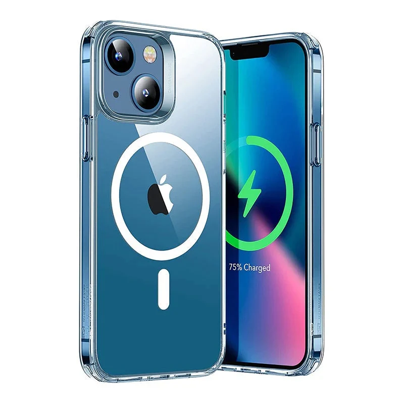 Phonix Apple iPhone 17e / iPhone 16e / iPhone15 / iPhone 14 / iPhone 13 (6.1″) Clear Rock Shockproof Case With MagSafe – Ultra-thin,10 Years Warranty