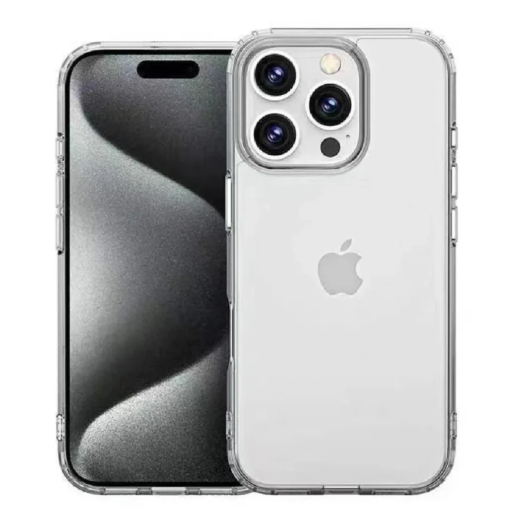 USP Apple iPhone 16 Pro Max (6.9″) Clear Rock Shockproof Case – Ultra-thin, Lightweight, Non-slip, Crystal Clear,Strong & Durable, 5 Years Warranty
