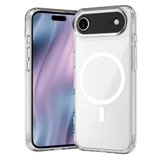 USP Apple iPhone Air (6.5″) Clear Rock Shockproof Case with MagSafe – Ultra-thin, Lightweight, Non-slip, Crystal Clear, 5 Years Warranty