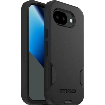 OtterBox Commuter Google Pixel 10A 5G (6.3″) Case Black – (77-000210), DROP+ 3X Military Standard,Raised-Edges,Dual-Layer,7 Years Warranty