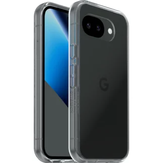 OtterBox React Google Pixel 10A 5G (6.3″) Case Clear – (77-000217), Antimicrobial, DROP+ 3X Military Standard,Raised-Edges,7 Years Warranty