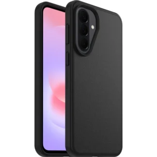 OtterBox React Samsung Galaxy A37 5G (6.7″) Case Black – (77-000434),Antimicrobial,DROP+ Military Standard,Raised Edges,7 Years Warranty