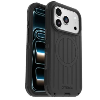 OtterBox Defender Pro MagSafe Apple iPhone 18 Pro / iPhone 17 Pro (6.3″) Case Black – (77-000938), Camera Control, Raised Edges, 7 Years Warranty
