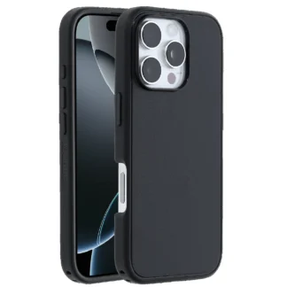 OtterBox Symmetry MagSafe Apple iPhone 16 Pro (6.3″) Case Black – (77-96561), Antimicrobial, DROP+ 3X Military Standard, Raised Edge,7 Years Warranty