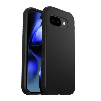 OtterBox React Google Pixel 9A 5G (6.3″) Case Black – (77-97759), Antimicrobial, DROP+ Military Standard, Hard Case, Soft Grip,7 Years Warranty